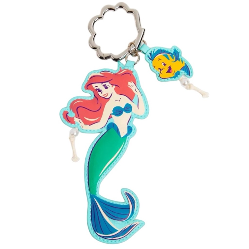 Vera Bradley Disney Ariel bag charm NWT
